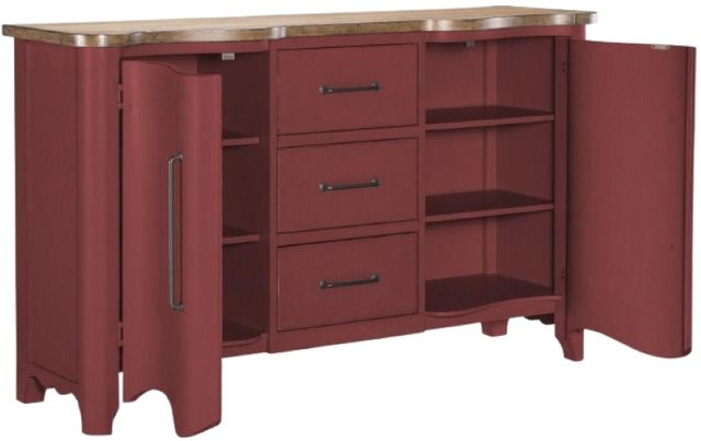 Legacy Classic Vintage Market Barnwood Oak/Spiced Apple Chest-1