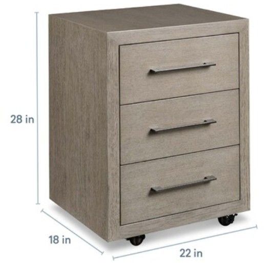 Bassett® Furniture HomeWork Graystone 3-Drawer Chest-4