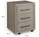 Bassett® Furniture HomeWork Graystone 3-Drawer Chest-4