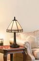 Cal® Lighting & Accessories Tiffany Antique Brass Accent Lamp-1
