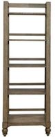 Liberty Furniture Americana Farmhouse Dusty Taupe Leaning Pier Bookcase-1