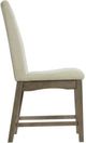 Elements International Dapper Gray Dining Side Chair-1