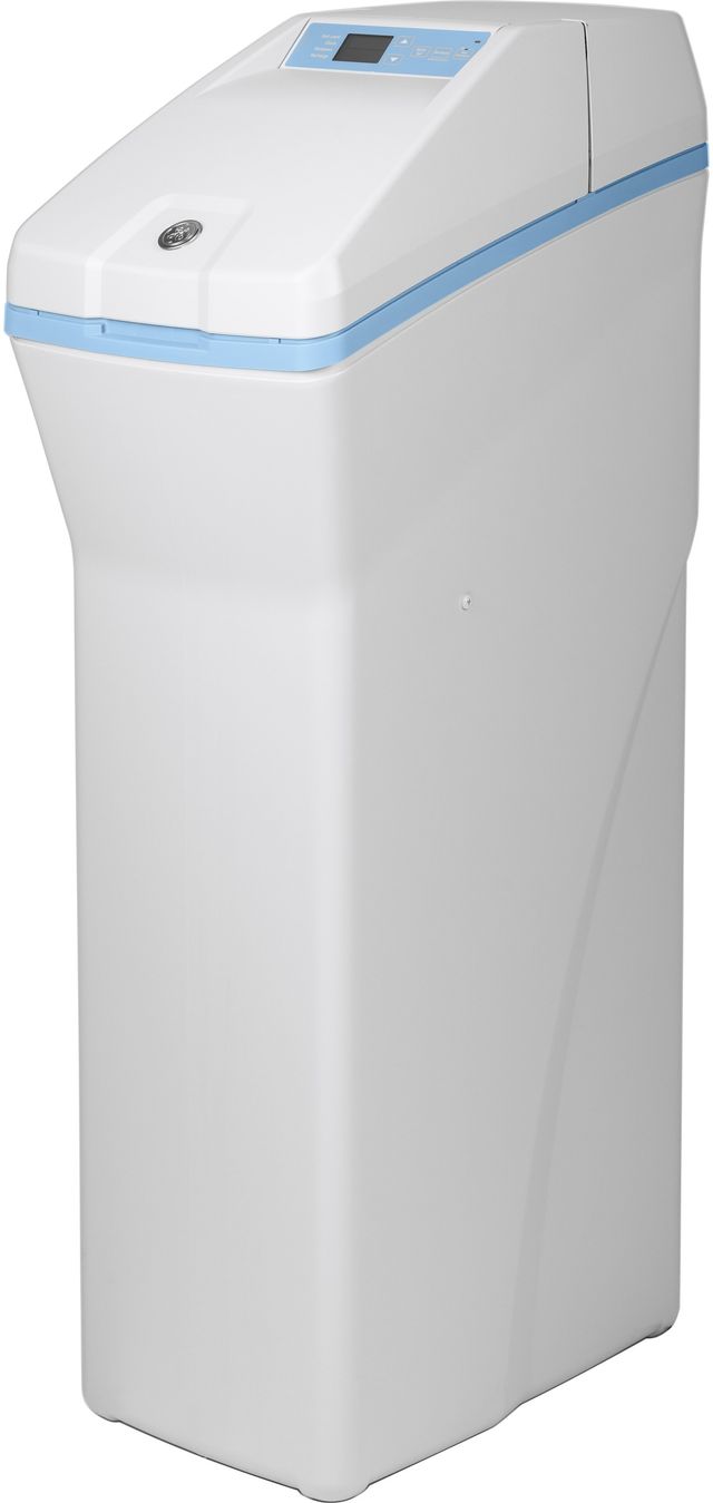 GE® 40,000 Grain Light Gray Smart Water Softener-1