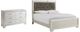 Signature Design by Ashley® Lonnix 2-Piece Silver Queen Panel Bed Set-0