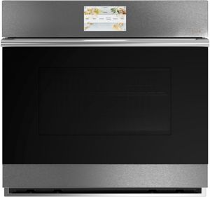 Café Minimal 30" Platinum Glass Electric Built In Single Oven