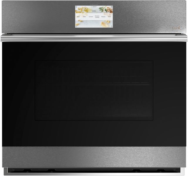 Café™ Minimal 30" Platinum Glass Electric Built In Single Oven-0
