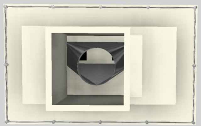 Vent-A-Hood® 48" Biscuit Contemporary Island Range Hood-2