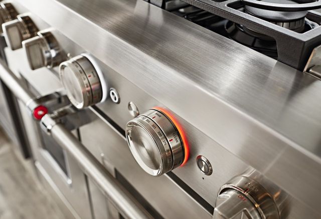 KitchenAid® 48" Stainless Steel Pro Style Gas Range-4