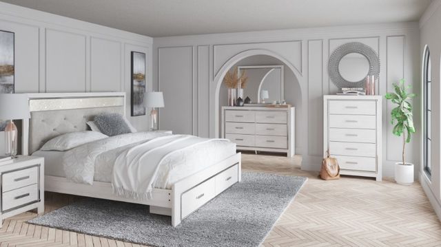 Signature Design by Ashley® Altyra 3-Piece White Queen Bedroom Set-4