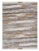 Olliix by Madison Park Riley Blue/Tan 6x9' Cozy Shag Watercolor Area Rug-0