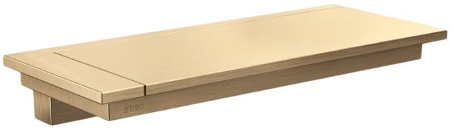Brizo Frank Lloyd Wright® Brilliance® Luxe Gold® Wall Shelf-0