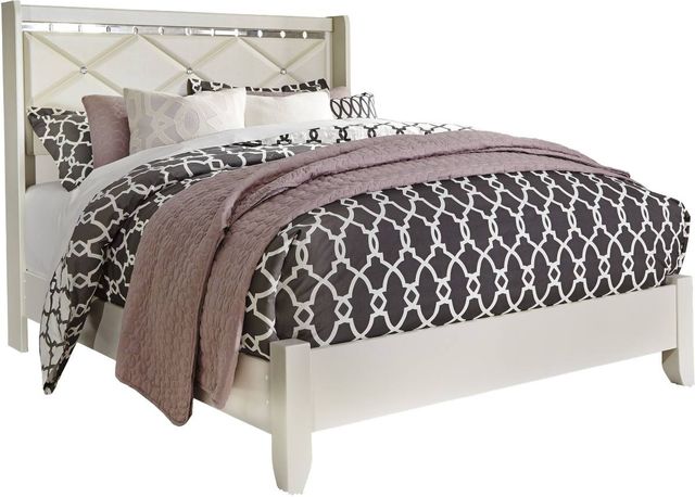 Signature Design by Ashley® Dreamur Champagne King Panel Bed-0