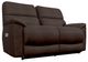 La-Z-Boy® Brooks Godiva Power Reclining Loveseat with Headrest and Lumbar-0
