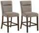 Global Furniture USA 2-Piece Brown Bar Stool Set-0