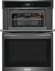 Frigidaire Gallery® 30" Smudge-Proof® Black Stainless Steel Oven/Microwave Combo Electric Wall Oven-3