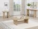 Coaster® Kailani Beige Oak Coffee Table-0