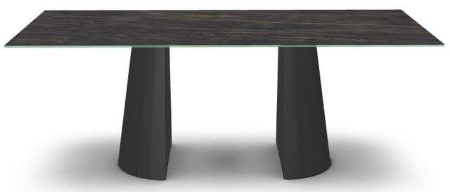 Amisco Customizable Gemma Italian Porcelain 84" Dining Table-1