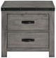 Elements International Wide 4-Piece Gray Queen Panel Bedroom Set-3