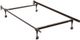 W.Silver Products Classic Twin/Full Frame with Rollers-0
