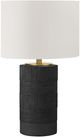 Monarch Specialties Inc. 24"H Black Resin Table Lamp-0