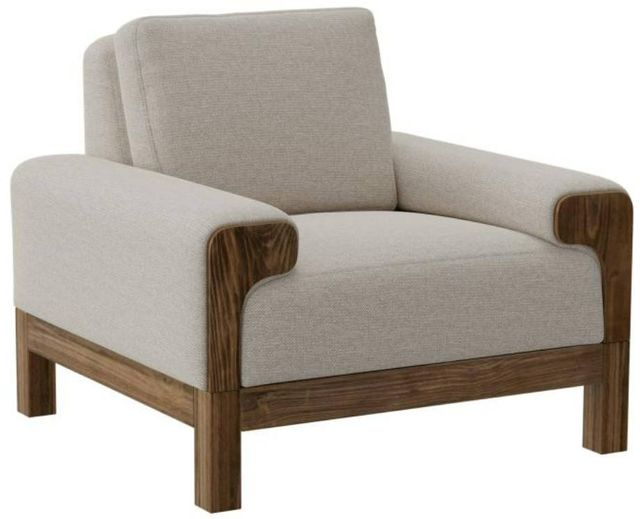 International Furniture Direct Sedona Beige Arm Chair-0