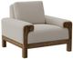 International Furniture Direct Sedona Beige Arm Chair-0