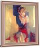Classy Living Crimson Reflection Wall Art-2