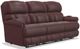 La-Z-Boy® Pinnacle Merlot Power Wall Reclining Sofa-0