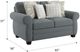 Emerald Home Royce Slate Blue Loveseat-2