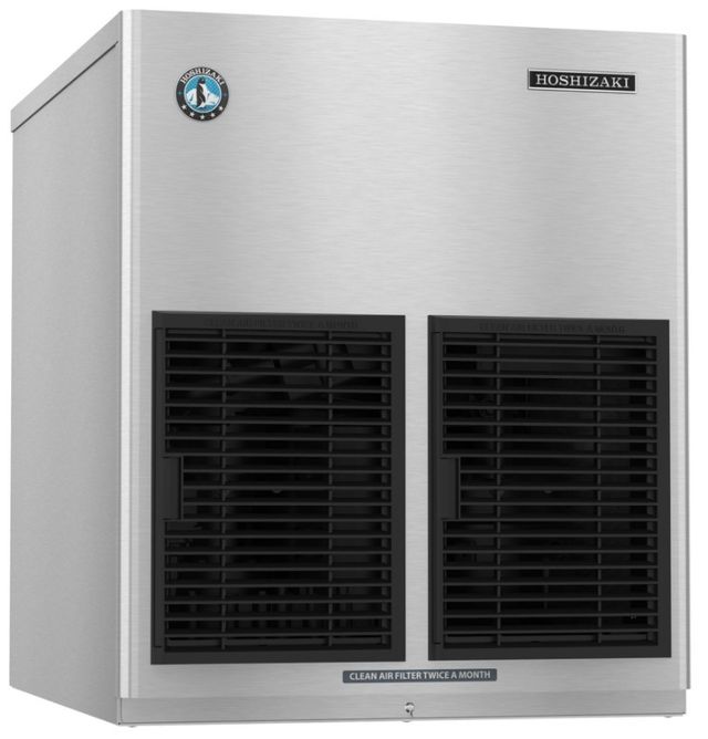 Hoshizaki Cubelet 22" 632 lb. Stainless Steel Water-Cooled Modular Icemaker-0