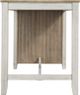 Signature Design by Ashley® Skempton Light Brown Counter Height Dining Table with White Trestle Legs-2