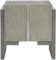 Bernhardt Foundations Dark Shale/Light Shale Side Table with Storage-1