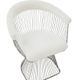 VIG Furniture Modrest Chandler Silver/White Dining Chair-4