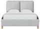 Artisan & Post by Vaughan-Bassett Pure Maple Blue Mist/Natural Queen Upholstered Panel Bed -2