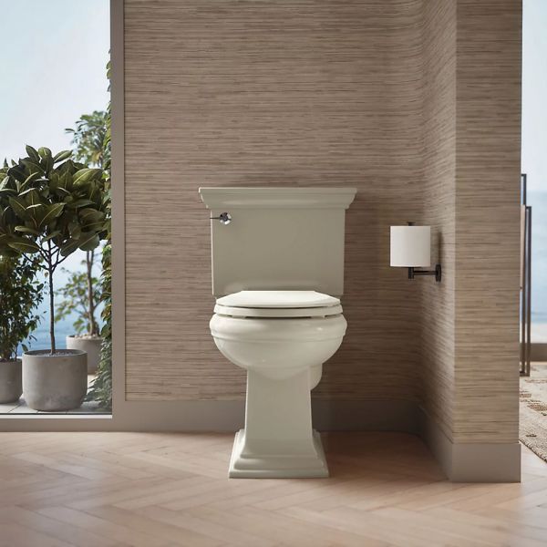 KOHLER® Cachet® Almond Readylatch® Quiet-Close™ Round-Front Toilet Seat-3