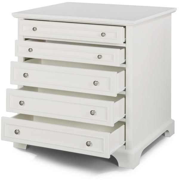homestyles® Naples Off-White Storage Island-1