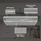 Broan® Alta 2 Series 30" Stainless Steel Under Cabinet Range Hood-2