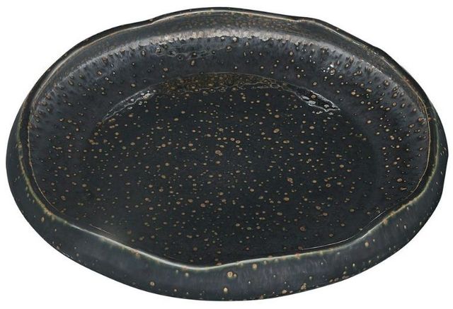 Uttermost® Stardust Ripple Glossy Black Indoor-Outdoor Bowl-4