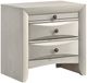 Crown Mark Emily White Nightstand-0