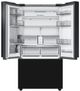 Samsung Bespoke 30 Cu. Ft. Charcoal Glass/Panel Ready French Door Refrigerator-4
