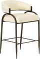 TOV Furniture Tatum Black/Cream Jacquard Counter Stool-0