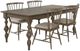 Liberty Furniture Americana Farmhouse 5-Piece Dusty Taupe Rectangular Dining Set-0