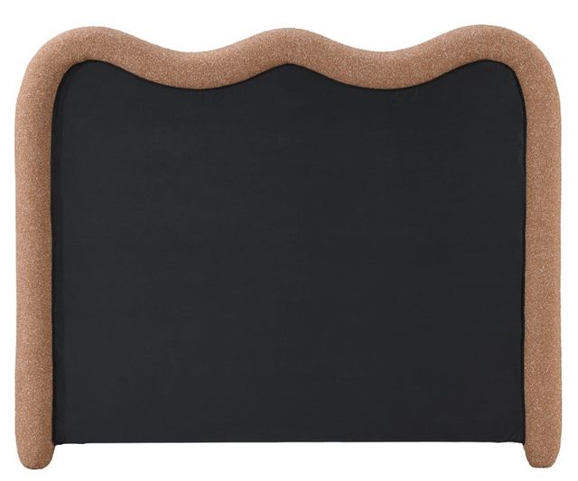 Meridian Furniture Gavin Cognac King Upholstered Panel Bed-3