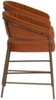 Linon Portland 2-Piece Bronze/Caramel Counter Stool Set-4