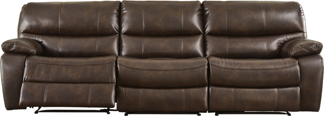 Signature Design by Ashley® Mayall 3-Piece Chocolate Power Reclining Sectional-0