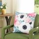 Stylecraft Norman Wyatt Home Pink/White Designer Pillow-1