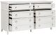 Magnussen Home® Juniper Hill Whisper White Double Drawer Dresser-1