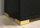 Furniture of America® Lillestrom Black/Gold Dresser-3