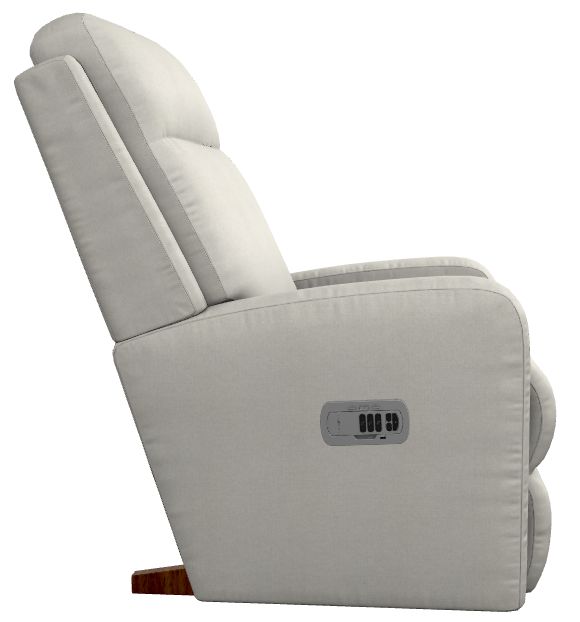 La-Z-Boy® Finley Parchment Power Rocking Recliner with Headrest-3