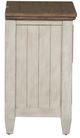 Liberty Furniture Heartland Two-Tone Antique White/Tobacco Nightstand with Charging Station-3